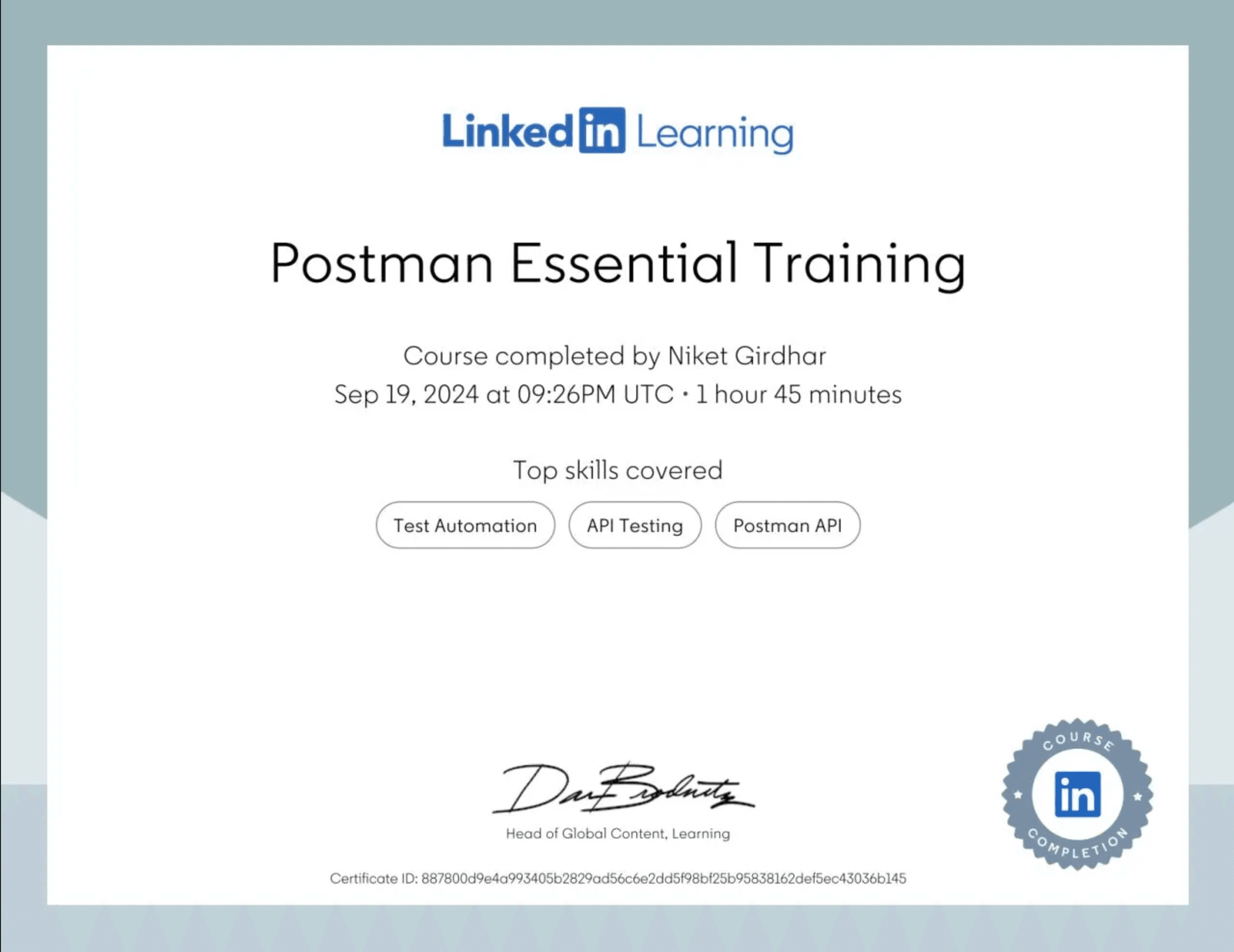 Postman Training Essentials